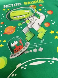 تی شرت سبز دایناسور - 5867
