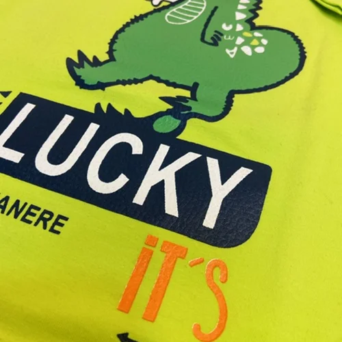 تی شرت Lucky دایناسور - (5912)